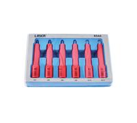 Jeu De Douilles À Spline Isolées Laser 3/8"D 6Pc M4 M5 M6 M8 M10 & M12 8544