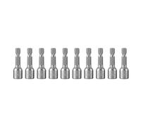 Jeu de douilles,Akozon Lot de 1 embouts aimantés à 6 pans hexagonaux aimantés avec embouts hexagonaux aimantés et douilles hexagonaux pour foret à douille hexagonale