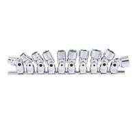 Jeu de Douilles Articulées 10 pcs 10-19 mm (3/8) - Acier Résistant - Précision et Maniabilité - D-Work