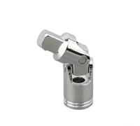 Jeu de douilles articulées avec adaptateur pivotant pour cliquets carrés de 6,35 mm et 1,27 cm permettant une application de couple multi-angles dans des zones confinées (7,6 à 20,3 cm)