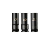 Jeu de douilles choc automobile - RYOBI - RHDIS3PC - 3 douilles 1/2"" - 17 19 et 21 mm
