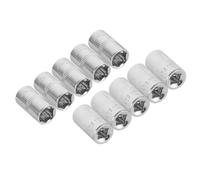 Jeu de douilles courtes métriques professionnelles 6,35 mm 6 pans de 4 mm à 14 mm pour réparation et entretien