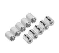 Jeu de douilles courtes métriques professionnelles de 6,35 mm, 6 pointes, 4 mm à 14 mm, accessoire pour réparation et entretien de douilles usinées précises