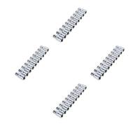 Jeu de douilles courtes professionnelles à 6 points métriques 4 mm à 14 mm Outil d'entretien automobile Douille 6,35 mm