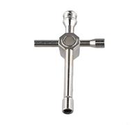 Jeu de douilles de clé hexagonale 5,5 mm, 7 mm, 8 mm, 10 mm, 17 mm - Outil à main en métal inoxydable et aluminium pour l'entretien du modèle de voiture télécommandée, identification facile de la