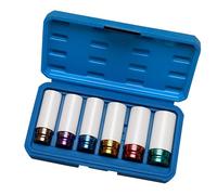 Jeu De Douilles De Protection Pour Manchons D De Pneus Pneumatiques Colorés De 1/2 Pouces Adaptés À L'entretien Des Pneus Protège Contre L'usure Et La Déchirure