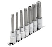 Jeu De Douilles De Sécurité Torx Draper 1/2" Carré 100Mm 7 Pièces 16338