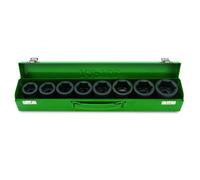 Jeu de douilles de soufflage TOPTUL 3/4 pouces 7 pièce 26, 27, 29, 30, 32, 36, 38 mm