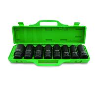 Jeu de douilles de soufflage TOPTUL 3/4 pouces 8 Stk22 24 27 30 32 33 36 38 mm 6 pans