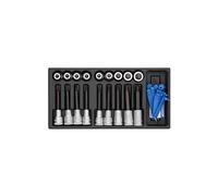 Jeu de douilles de tournevis 1/2" en module 1/3 ES
