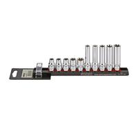 Jeu de douilles E-TORX SONIC 3/8" 10 pièce 2x(E10, E11, E12, E14, E16)