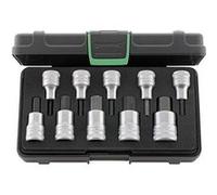 Jeu de douilles-embouts 6 pans intérieurs 10 pièces Stahlwille 96031508 Propulseur: 1/2 (12.5 mm) 1 set G