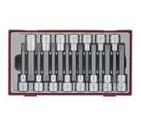 Jeu de douilles embouts - Teng Tools - TTRS15 - RIB et SPL - 15 pièces - L. 100mm