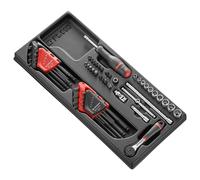 Facom Jeu de clés à douille modulaires R.161B 1/4" 52 pièces