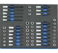 Gedore 2005 CT2-TX 30 Jeu de clés à douille 3/8\ (10 mm) 52 pièces 2016508