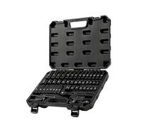Jeu de douilles pneumatiques de rangement pratique de 50 pièces produit pour une organisation facile et une utilisation portable dans les opérations de réparation mobiles Douilles solides
