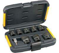 Jeu de douilles pour visseuse à chocs Dewalt DT7507-QZ, 9 pièces
