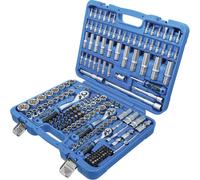 Coffret de clés à douille BGS 192 pièces 1/4" 3/8" 1/2" Jeu d'outils à cliquet