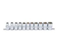 Jeu de douilles six pans BGS TECHNIC - 12,5 mm - 11 pcs - 9106 G