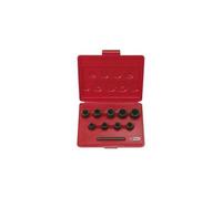 KS Tools Coffret de douilles à choc 913.3855 3/8" 10 pièces 10–19 mm Chrome-Molybdène