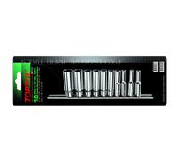 Jeu de douilles TOPTUL 1/4 12kant 3/16 7/32 1/4 9/32 5/16 11/32 3/8 7/16 zoll