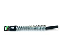 Jeu de douilles TOPTUL 3/8 zoll 6-kant (7-17, 19, 21 mm)