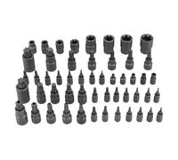 Jeu De Douilles Torx Master 52Pc Inversé Mâle Et Tamper 8349