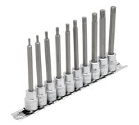 Jeu De Douilles Torx Star Plus Draper 3/8" Carré 100Mm 10 Pièces 16340