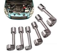 Jeu de douilles transmission, douille lignes d'injecteur Kit d'outils réparation automobile 6 pièces, d'ouverture clés haute rési
