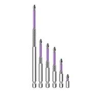 Jeu De Embouts Magnétiques Visseuse | Ensemble De Six Forets Puissants,Perceuses Multifonction Pour Construction Menuiserie Usinage Métaux