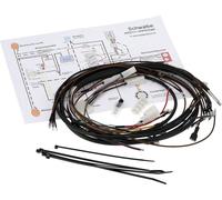 Jeu de faisceaux de fils Schwalbe KR51/1, 12V Vape pour verrou d'allumage Zadi incl. schéma électrique