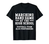 Jeu de Fanfare à l'équipe de Football du lycée également T-Shirt