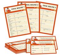 Jeu de fête de Thanksgiving, querelle amicale, soirée de jeu en famille, jeux de groupe familial, jeu de questionnaires de Thanksgiving, le jeu de fête de vacances de deviner les meilleures réponses