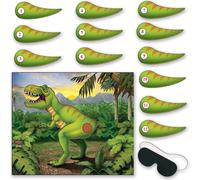 Jeu de fête dinosaure multicolore
