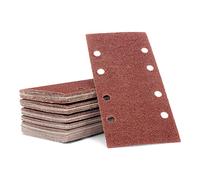 Jeu de feuilles abrasives FD-Workstuff │ 80 pièces │ 93 x 190 mm │ 20 x grain 60/80/120/240 │ autocollantes │ pour ponceuses excentriques │ papier de verre │ feuilles abrasives │ par