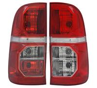 Jeu de feux arrière arrière droit et gauche pour modèle Hilux III Pick-Up année de construction : 01/2012 > > > Plastique avec support de lampe