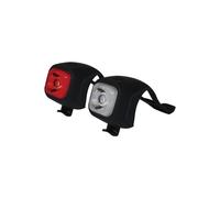 Jeu De Feux Led Rechargeables -Sortie Usb- Av Blanc Ar Rouge Dresco Rouge
