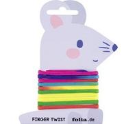 Jeu de ficelle 'FingerTwist', 160 cm, arc-en-ciel