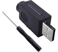 Jeu de fiches modulaires USB 2.0, type A. mâle, droit 2001C198 Quadrios Contenu: 1 pc(s)