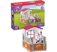 Schleich Coffret figurines Horse Club 42368 – 12 éléments dont 1 jument Lusitanienne – Dès 5 ans