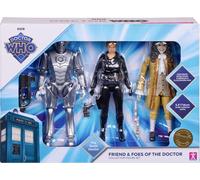 Jeu de figurines de collection "Amis et ennemis" de Doctor Who 3pk