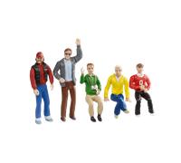 Jeu de figurines - spectateurs (5 pcs)