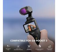 Jeu De Filtres Nd Pour Dji Osmo Pocket 3 Creator Combo Accessoires-4 Pack, Nd16, Nd32, Nd64, Nd256[Z826]