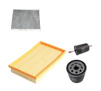 Jeu de filtres pour GEELY, pour EMGRAND EC8 2,4 l, 2011, 2012, 2013, 2014, 2015, moteur AC, pour cabine, Air, mazout, pièces, 1016002627(Emgrand EC8 4G24)