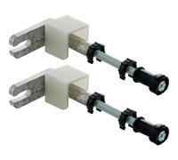 Jeu de fixations murales pour montage individuel DUOFIX Geberit - 111.815.00.1