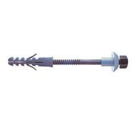 Fixations pour bidet WC - écrou borgne laiton nickelé - vis Ø 6 x 70 - jeu de 2 RAM