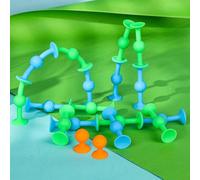 Jeu de fléchettes collantes à ventouse 22 pièces - Jeu de fléchettes en silicone souple [Matériau sûr]Le matériau est en caoutchouc de silicone de haute qualité, ultra doux et sans traces. Vous pouvez