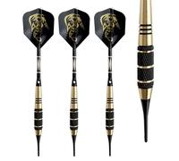 Jeu de fléchettes électronique à pointe souple, jeu de fléchettes de sécurité, jeu de fléchettes électronique à pointe souple, jeu d'intérieur remplaçable, 3 pièces