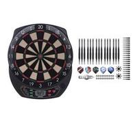 Jeu de fléchettes électronique - 21 modes - pour 8 joueurs - avec écran LCD et effets sonores ajustables gris TU