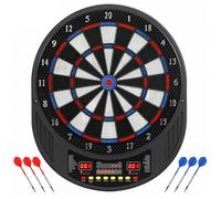 Jeu de fléchettes électronique avec embouts souples doubles écrans LED 33 jeux 202 variations jusqu'à 8 joueurs